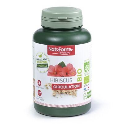 Bio-Hibiskus - 200 Kapseln