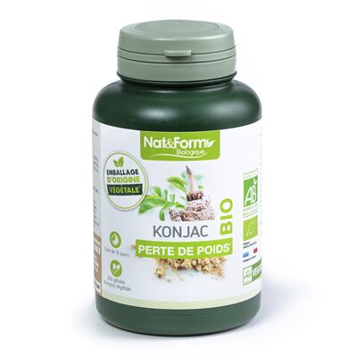 Organic Konjac - 200 capsules