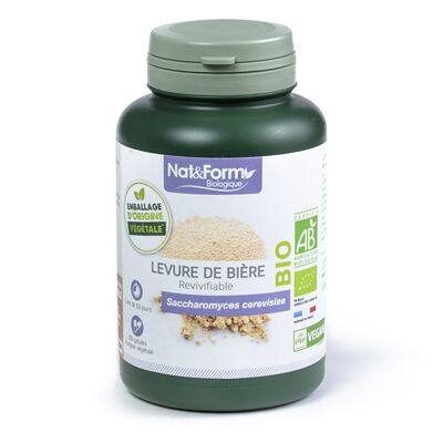 Organic revivable brewer's yeast - 200 capsules