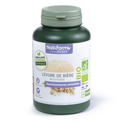 Levure de bière revivifiable bio - 200 gélules