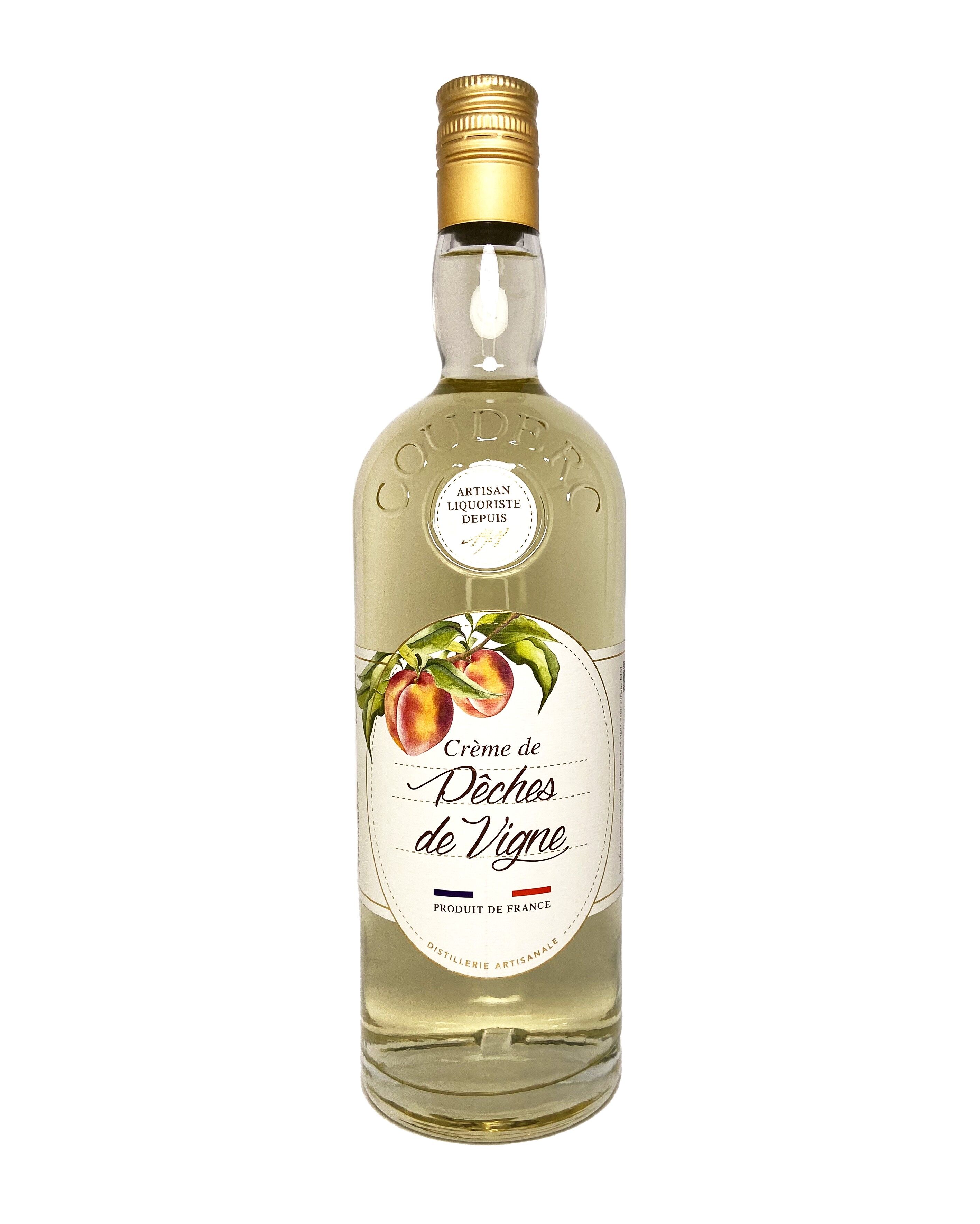 Couderc handwerkliche Weinpfirsichcreme 18° 1L