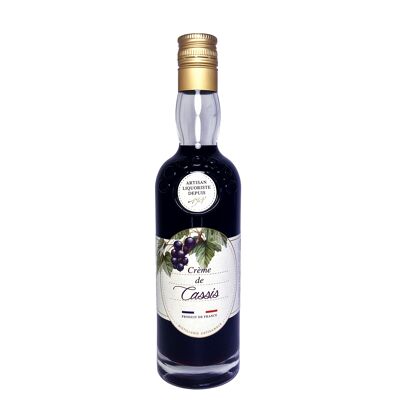 Artisanal blackcurrant cream Couderc 16° 50cl