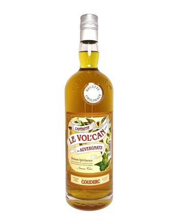 Liqueur artisanale Gentiane Couderc "Le Volcan" 16° 1L