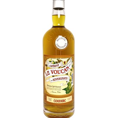 Liqueur artisanale Gentiane Couderc "Le Volcan" 16° 1L