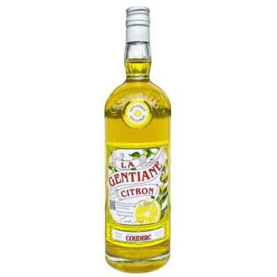 Liquore artigianale Gentiane Couderc "Gencitron" 16° 1L