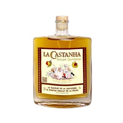 Liquore artigianale "Castanha" Couderc 16° 50cl