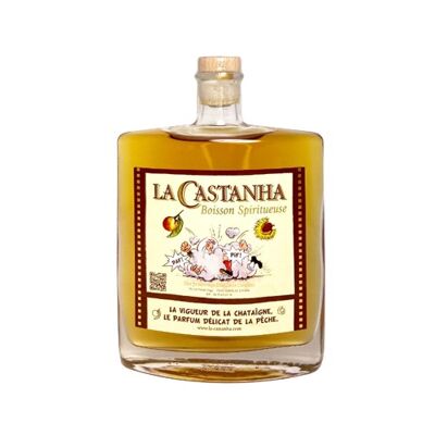 Licor artesanal "Castanha" Couderc 16° 50cl