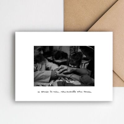 "Together" card - Collaboration Caroline Dejonghe x Narrature