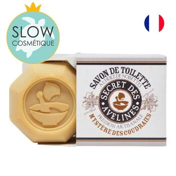 Savon de toilette parfumé à l'huile de noisettes 95 g Mystère des Coudraies 4