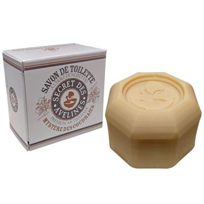 Savon de toilette parfumé à l'huile de noisettes 95 g Mystère des Coudraies