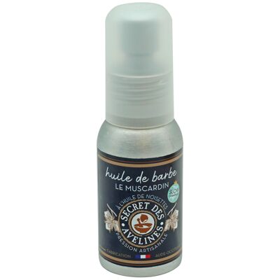 Huile de barbe à l'huile de noisettes 50 ml Le Muscardin