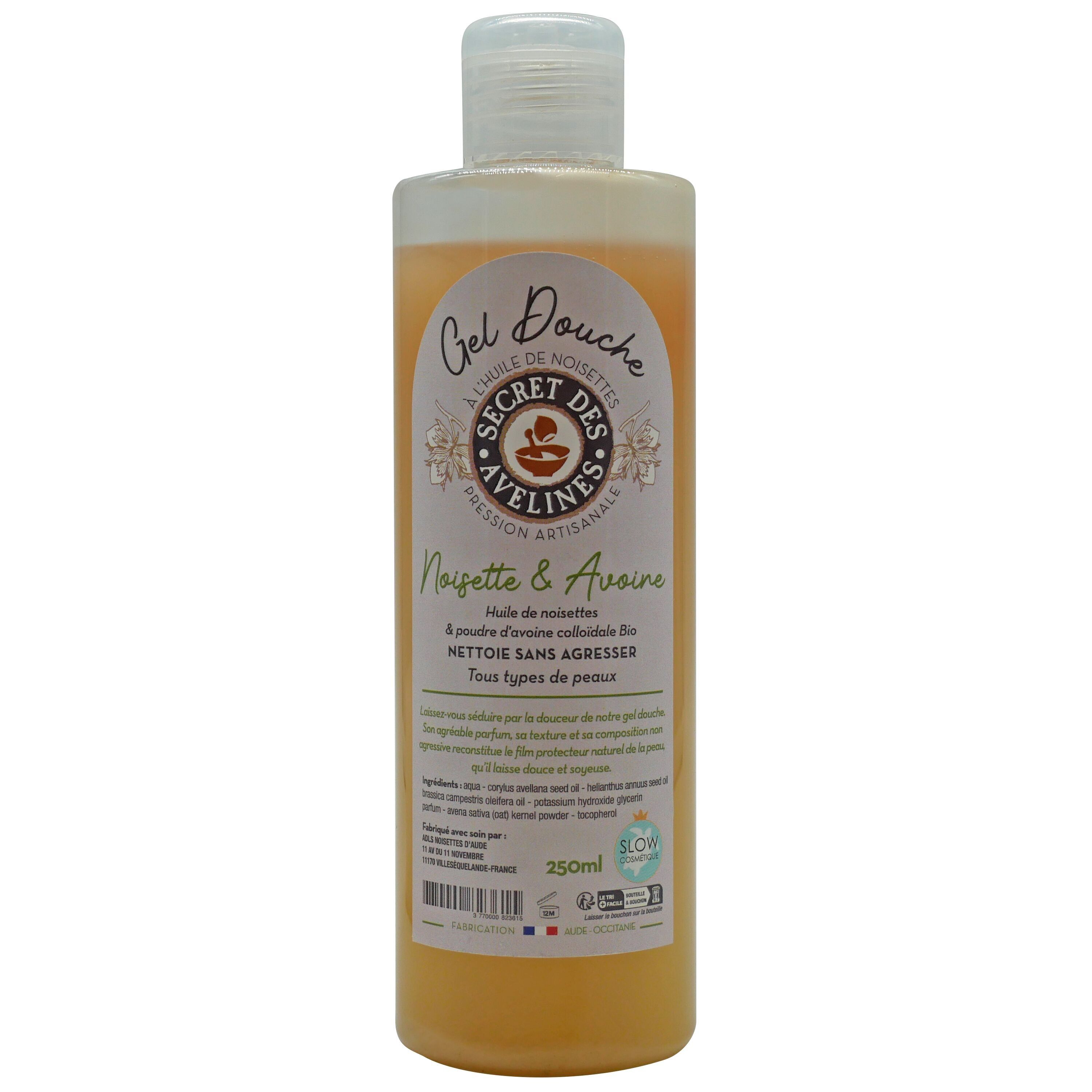 Gel Doccia con Olio di Nocciola e Avena 250 ml