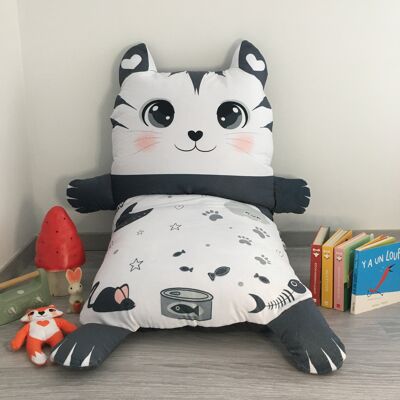 Leon kitten child pouf