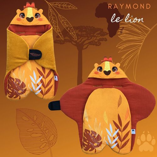 Couverture nomade Lion Raymond
