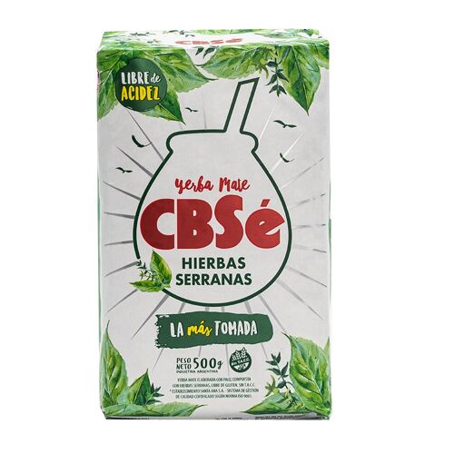 Maté Hierbas Serranas - CBSé - Yerba mate - 500g