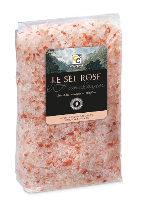 LE SEL ROSE DE L'HIMALAYA CRISTAUX - SACHET 1kg