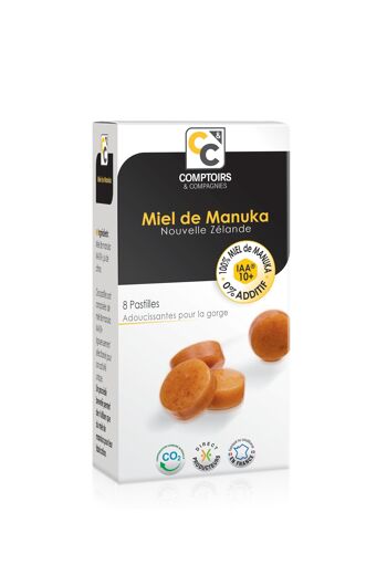 PASTILLES 100% PUR MIEL DE MANUKA IAA10+ Complément alimentaire 1