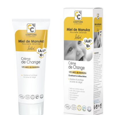 CREMA PAÑAL PARA BEBÉ CON 10% MIEL DE MANUKA IAA10+ - 75ml