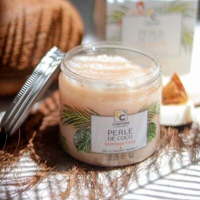 EXFOLIANTE CORPORAL - PERLA DE COCO - ORGÁNICO CERTIFICADO - 200g