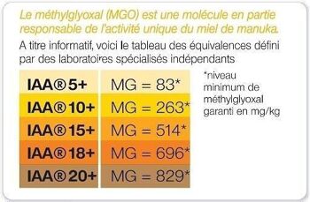 MIEL DE MANUKA IAA5+ (MGO 83) - 500g 2