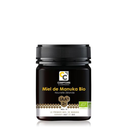 MIEL DE MANUKA IAA2+ BIOLOGIQUE (MGO 19) - 250g