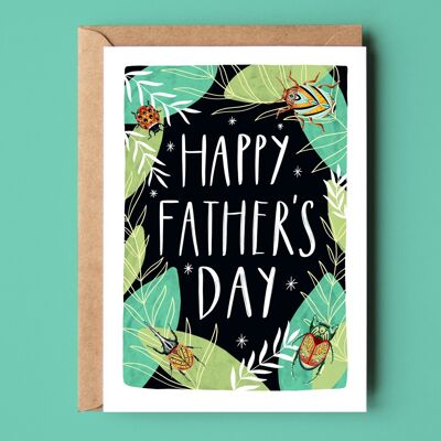 Happy Father's Day Nature Recycled Card