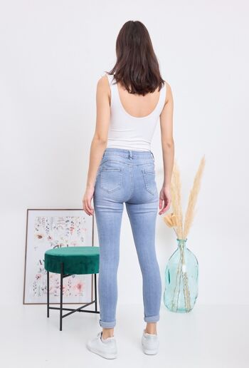 Jeans Slim "Chelsea" - Délavé 5