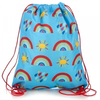 Mochila Gymbag Arco Iris 42x34