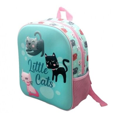 Cats Mochila 3D 24 cm.