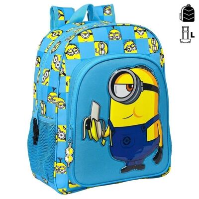 Minions Mochila adaptable a carro 32x38x12