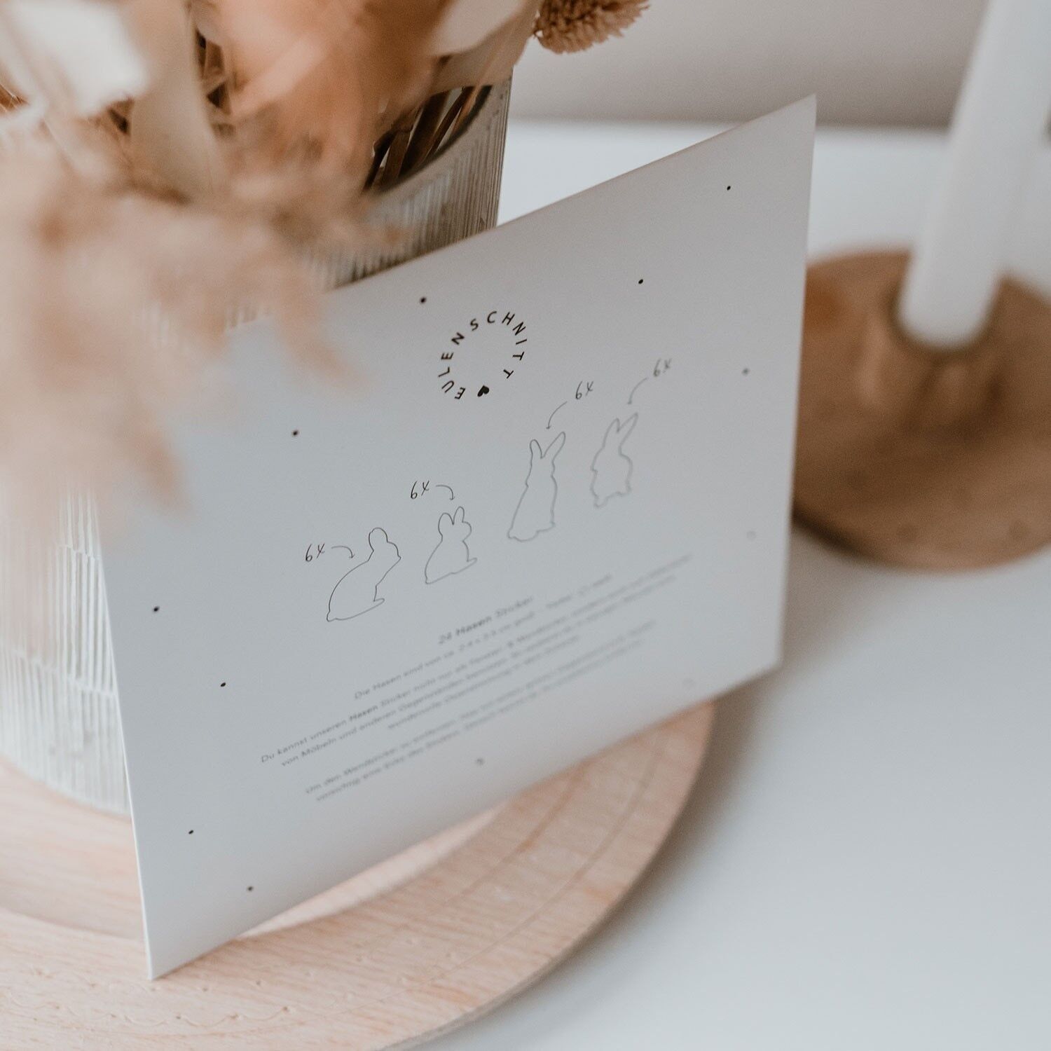 Adesivo coniglietto bianco #decorazione #eye-catcher