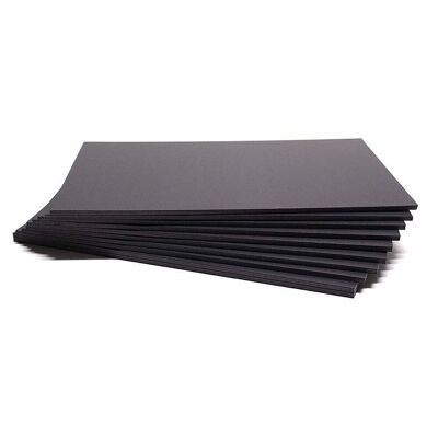 Cartón pluma negro 70x100 - 5mm