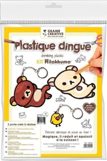 Diy - kit plastique dingue rilakkuma 6