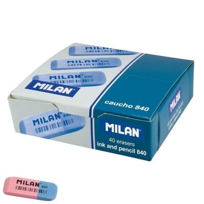 Caja 40 gomas borrar tinta-lápiz Milán