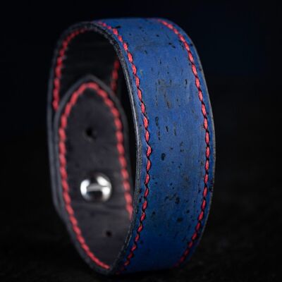 Alérion Blue cork bracelet