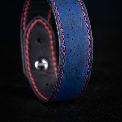 Alérion Blue cork bracelet