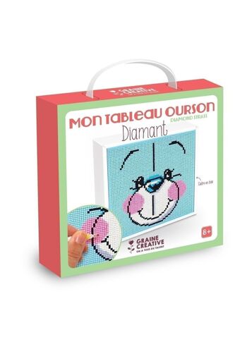 Diy - kit tableaux diamants ourson 5
