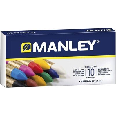 Estuche 10 ceras blandas Manley