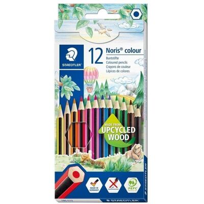 Estuche 12 lápices colores Staedtler