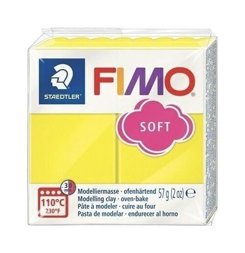 Diy - fimo soft 57g citron / 8020-10