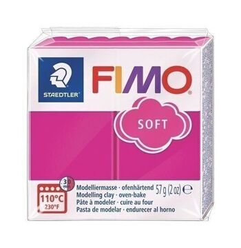 Diy - fimo soft 57g framboise / 8020-22 3