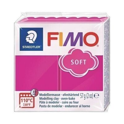 Bricolaje - FIMO SOFT 57G FRAMBUESA / 8020-22