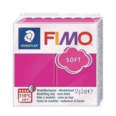 Diy - fimo soft 57g framboise / 8020-22