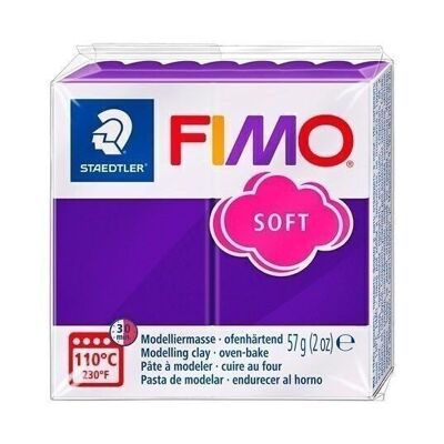 Bricolaje - FIMO SOFT 57G CIRUELA / 8020-63