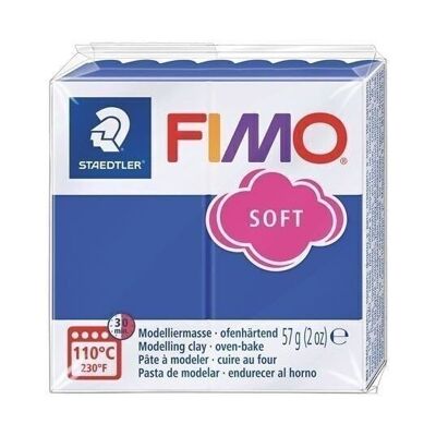 DIY - FIMO SOFT 57G GLOSSY BLUE / 8020-33