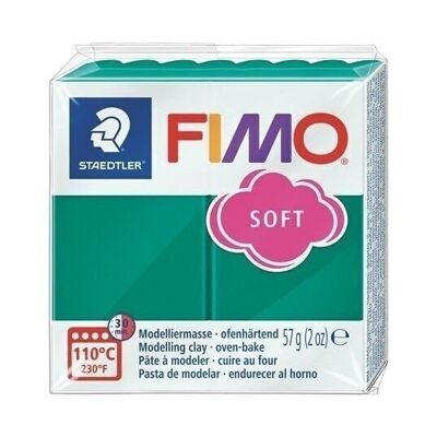 Bricolaje - FIMO SOFT 57G ESMERALDA / 8020-56