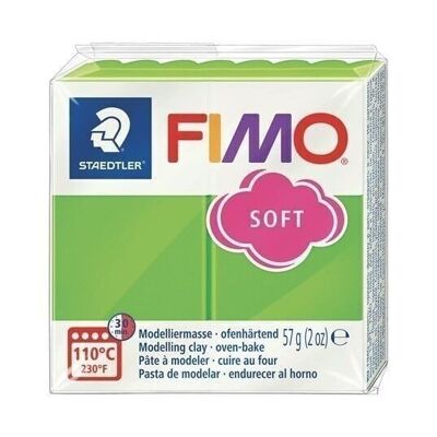 DIY - FIMO SOFT 57G APPLE GREEN / 8020-50