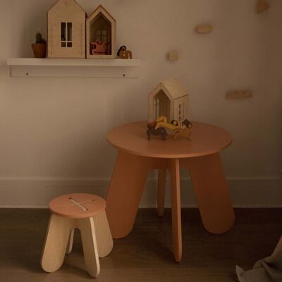 Kinderzimmer - Kindertisch aus Holz Terra & Combo