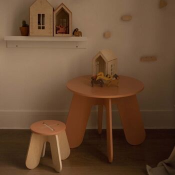 Table en bois pour enfants Terra & combo 2