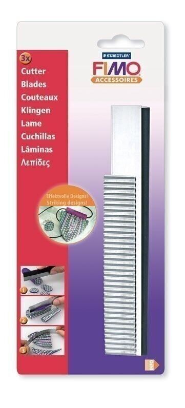 DIY - FIMO CUTTER 3 VERSCHIEDENE BLÄTTER / 8700 04